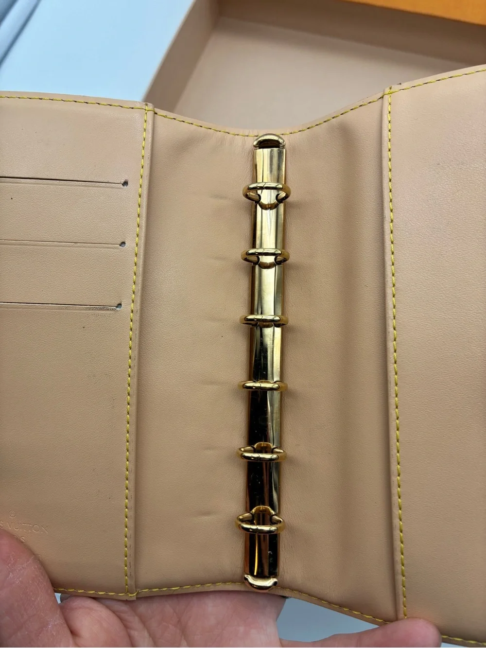 Louis Vuitton Black Multicolor Murakami Monogram agenda pm with Tan Trim